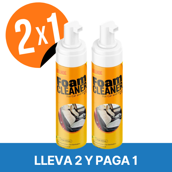 2x1 Foam Cleaner™ - Espuma Limpiadora Profesional Multiusos