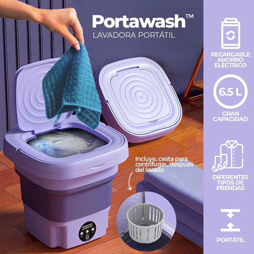 Lavadora Portátil PortaWash™ (Promoción Exclusiva)
